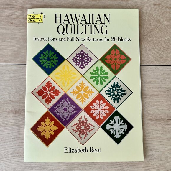 Vintage Hawaiian Quilting Instructions & Full-Size Patterns - Elizabeth Root - Picture 4 of 14